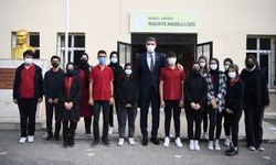 BAŞKAN KOCAMAN MAŞUKİYE ANADOLU LİSESİ’NDE
