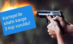 Kartepe’de silahlı kavga 3 kişi vuruldu!