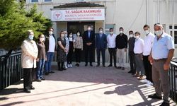 KOCAMAN’DAN SAĞLIK ÇALIŞANLARINA BAYRAM ZİYARETİ