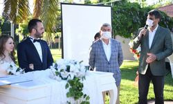 ÖZKURT´UN OĞLU DÜNYAEVİNE GİRDİ