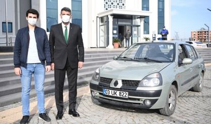 BAŞKAN KOCAMAN, KARTEPELİ MUCİDİ TEBRİK ETTİ