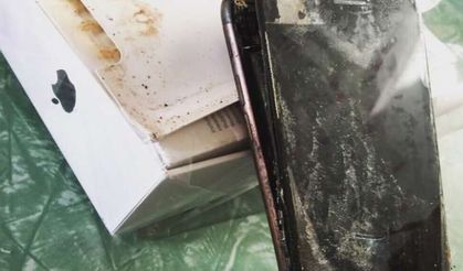 En sonunda bu da oldu: iPhone 7 patladı!