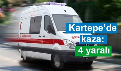 Kartepe’de kaza: 4 yaralı