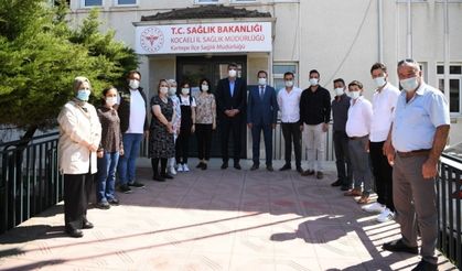 KOCAMAN’DAN SAĞLIK ÇALIŞANLARINA BAYRAM ZİYARETİ