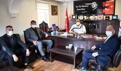 KOCAMANDAN SAĞLIK ÇALIŞANLARINA ZİYARET