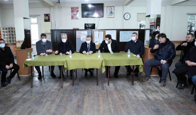 BÜYÜKAKIN VE KOCAMAN KARTEPE ESNAFINI ZİYARET ETT