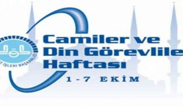 Camiler Haftası yarın başlıyor