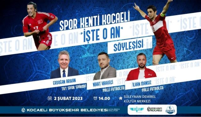 Futbolun unutulmaz yıldızları Kocaelide