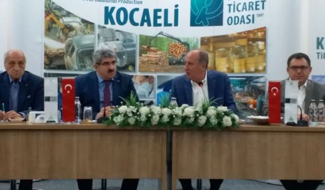 İNCE; Erdoğan için; “Kısa sürede onu salladım.