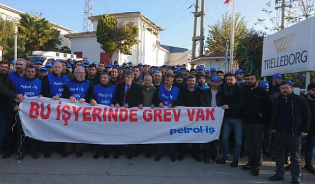 İşçiler grevi bırakmıyor