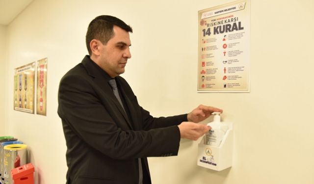 KARTEPE BELEDİYESİ´NDE KORONAVİRÜS ÖNLEMİ