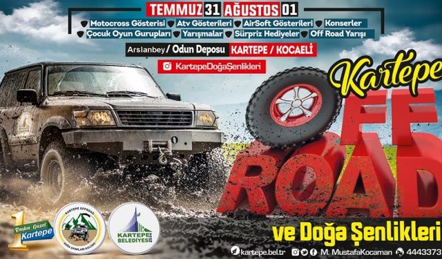 KARTEPE’DE BU HAFTA SONU OFF-ROAD HEYECANI