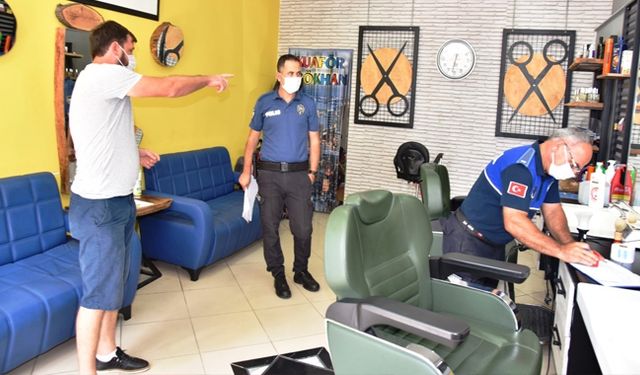 KARTEPE´DE EŞ ZAMANLI COVİD-19 DENETİMİ