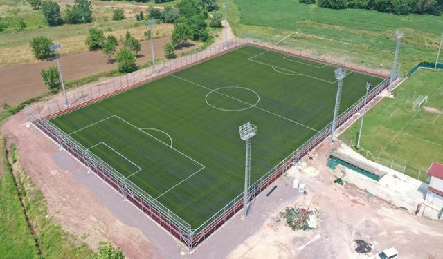 Kullar Futbol Sahası’nda sona gelindi