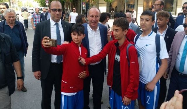 Muharrem İnceye İzmitliler den Sevgi Seli