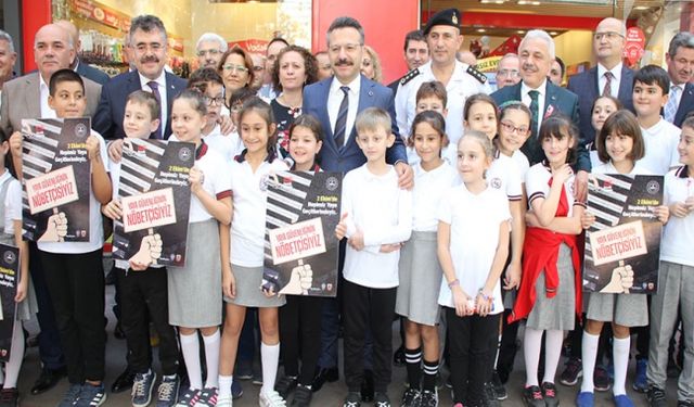 Yaya güvenliği için yürüdüler