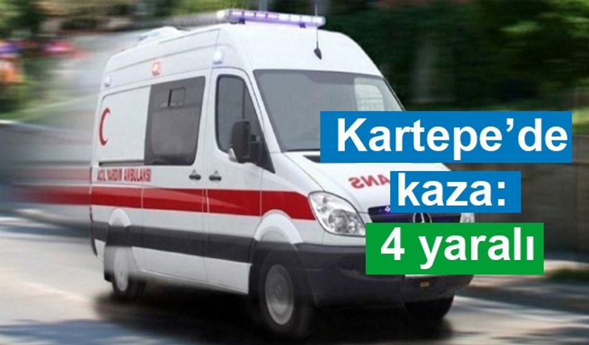 Kartepe’de kaza: 4 yaralı