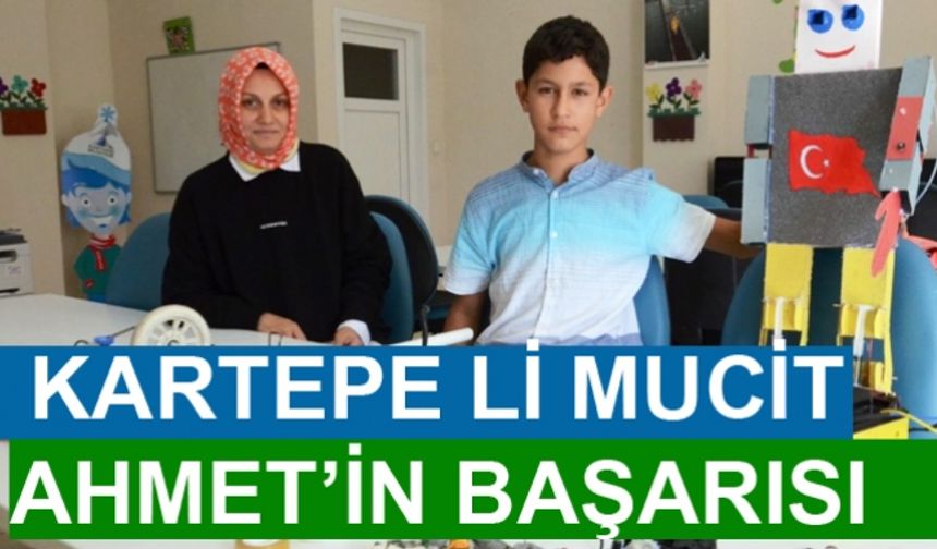 KARTEPE’DE MUCİT AHMET’İN BAŞARISI