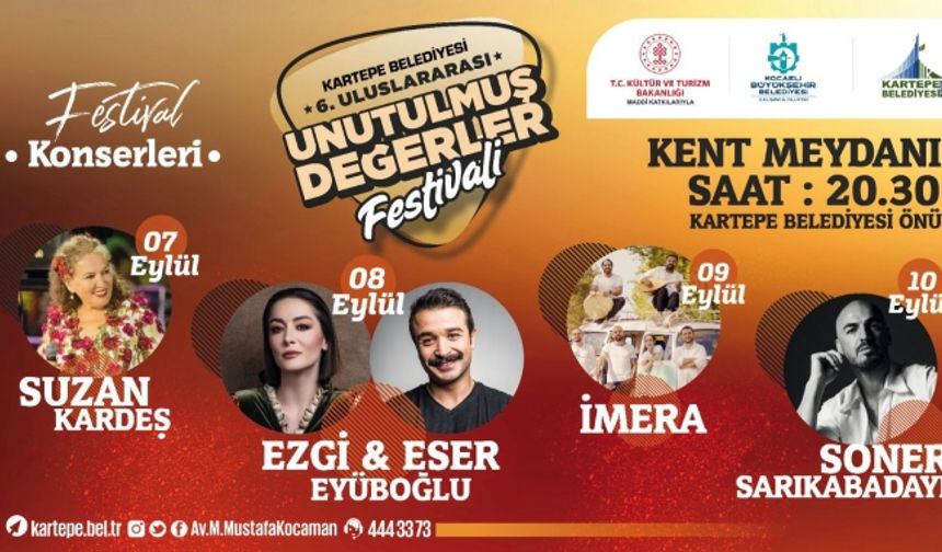 KARTEPE’YE YILDIZ YAĞACAK