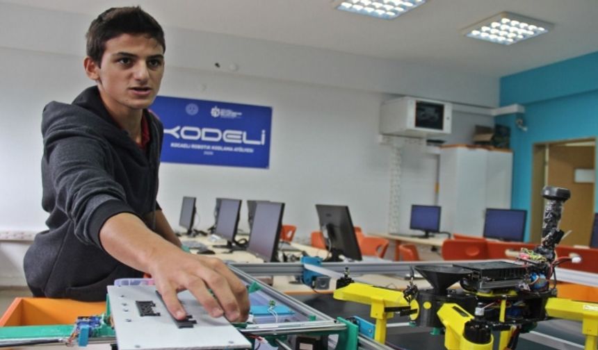 Kartepeli öğrenciler tarım alanı için proje geliştirdi